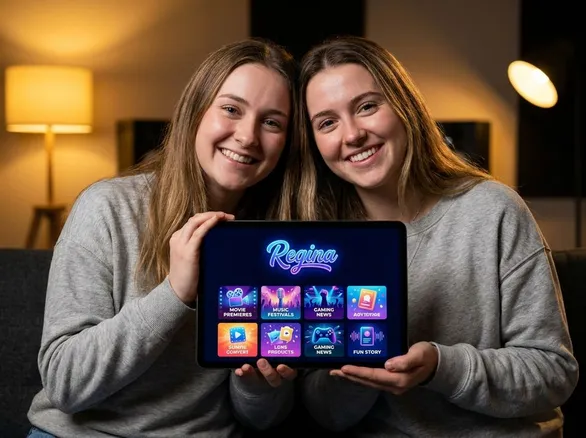 Regina homepage overview
